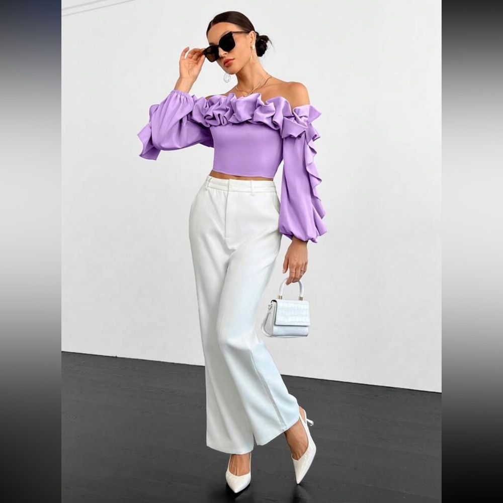 Off Shoulder Blouse β€οΈ - Picture 3 of 4